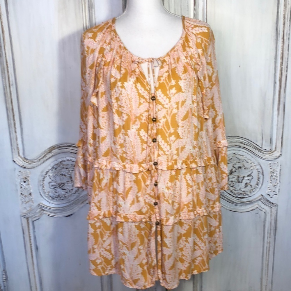 Rachel Zoe Orange and White Mini Dress